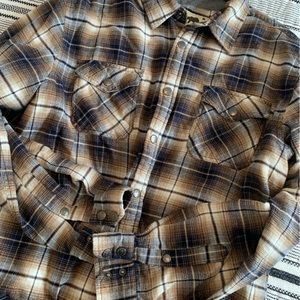 Men’s Flannel Shacket with waffle lining